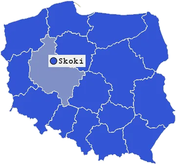 Mapa Skoków