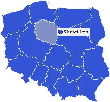 Mapa Skrwilna