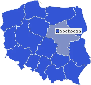 Mapa Sochocina