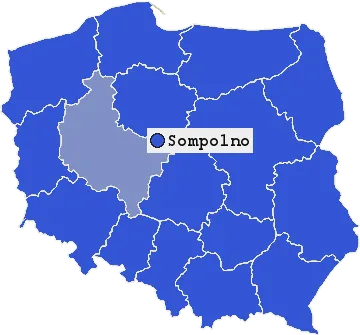 Mapa Sompolna