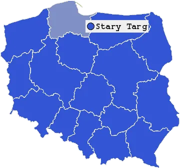 Mapa Starego Targu