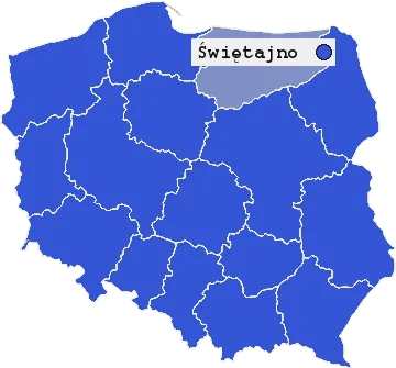 Mapa Świętajna