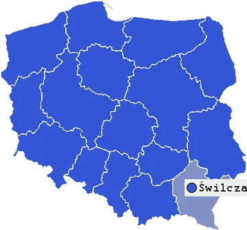 Mapa Świlczy