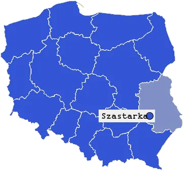 Mapa Szastarki