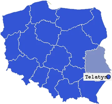 Mapa Telatyna