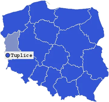 Mapa Tuplic
