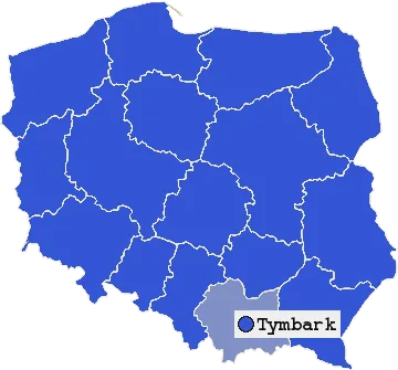Mapa Tymbarku