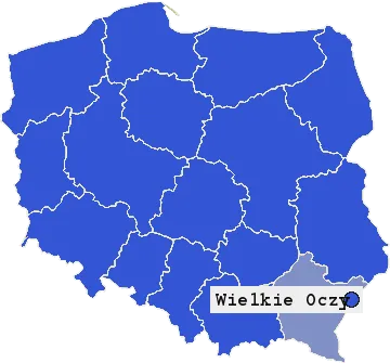 Mapa Wielkich Oczów