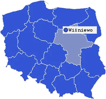 Mapa Wiśniewa
