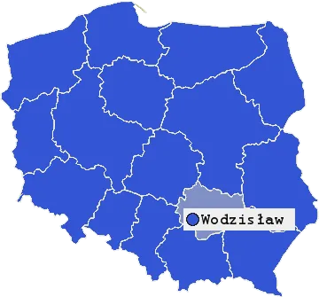 Mapa Wodzisławia