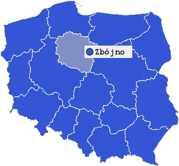 Mapa Zbójna